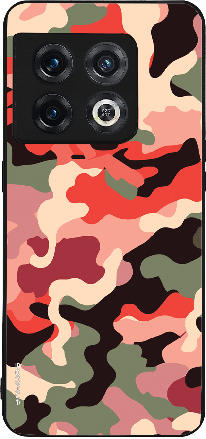 Θήκη Sonique Camouflage Army Series για OnePlus OnePlus 10 Pro 5G Κόκκινο