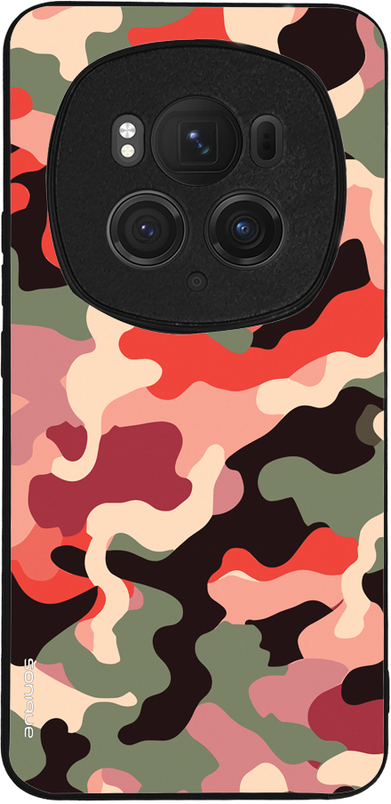 Θήκη Sonique Camouflage Army Series για Honor Magic6 Pro 5G Κόκκινο