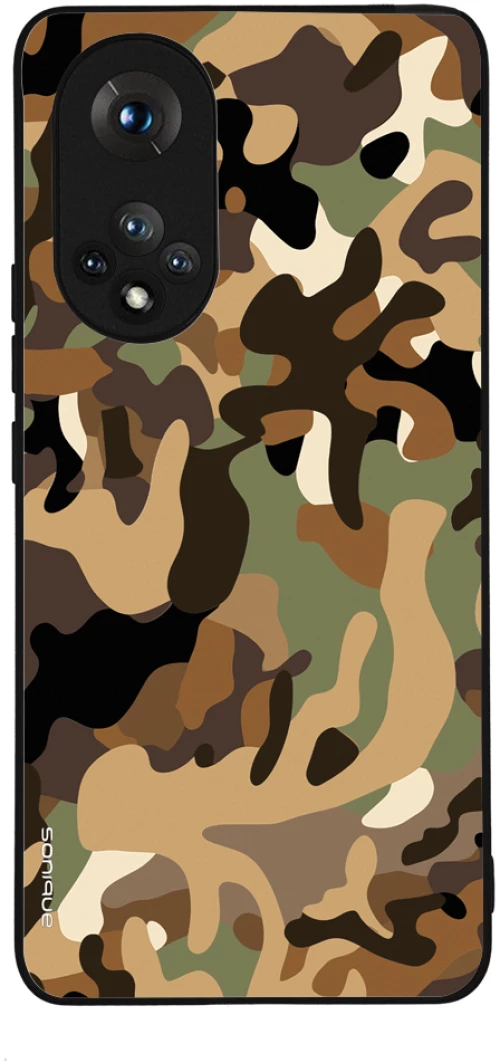 Θήκη Sonique Camouflage Army Series για Honor 50 5G / Nova 9 Καφέ