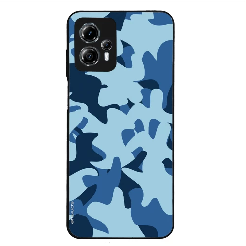 Θήκη Sonique Camouflage Army Series για Motorola Moto G13 4G / Moto G23 4G Μπλε