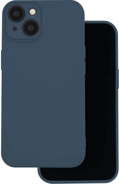 Silicon case for iPhone 16 Pro 6,3" dark blue