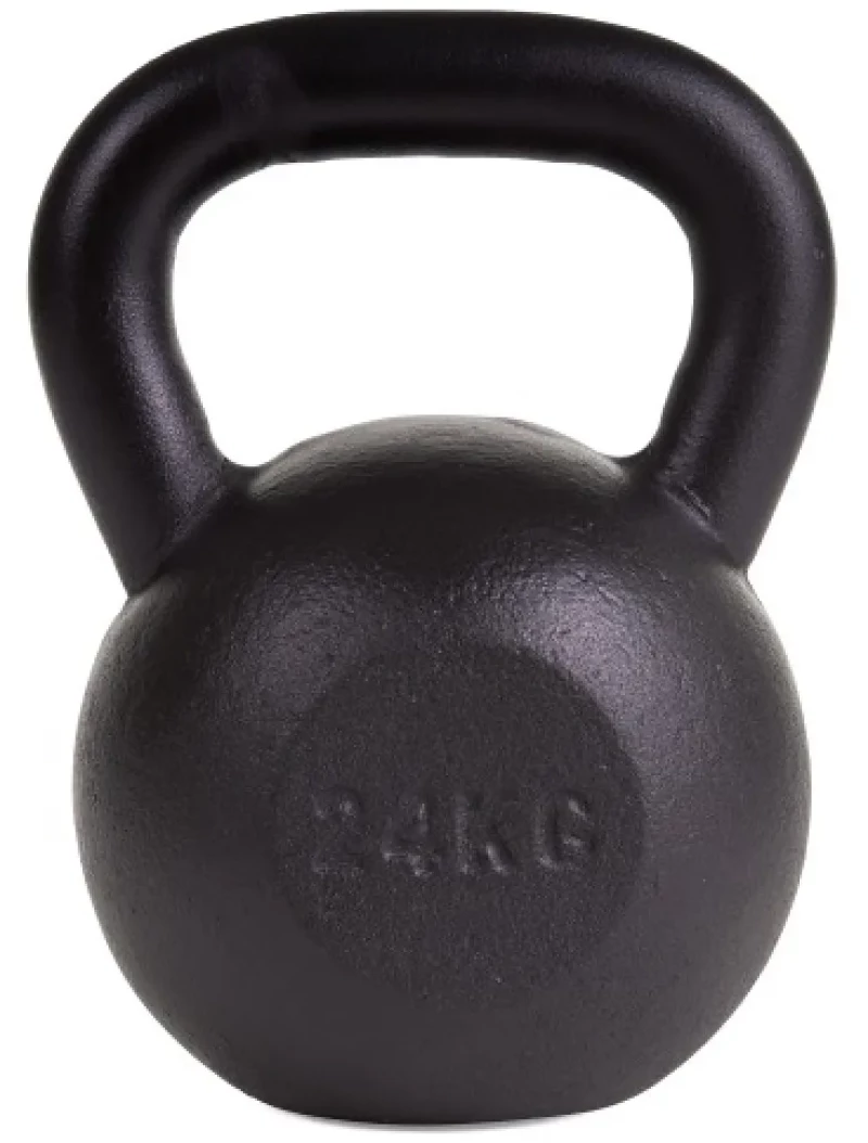 Kettlebell 24kg Black Mat Optimum