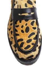 Bigshoes KL10704-20 Δερμάτινο Μοκασίνι Animal Print