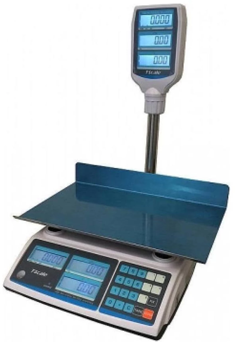 Ζυγαριά λιανικής 15kg/2 gr με κολώνα T-SCALE ZSP 15