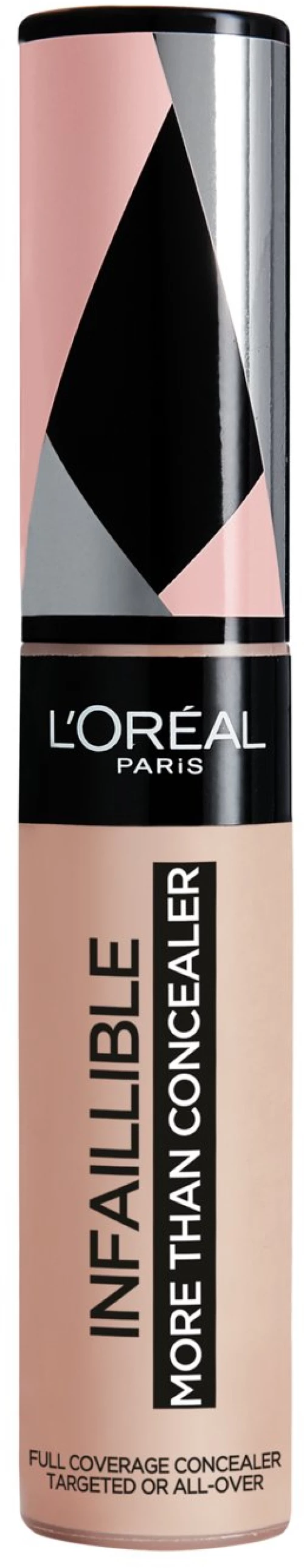 L'Oreal Paris, Infaillible More Than Concealer, Full Cover, Cream Concealer, 324, Oat Meal, 11 ml