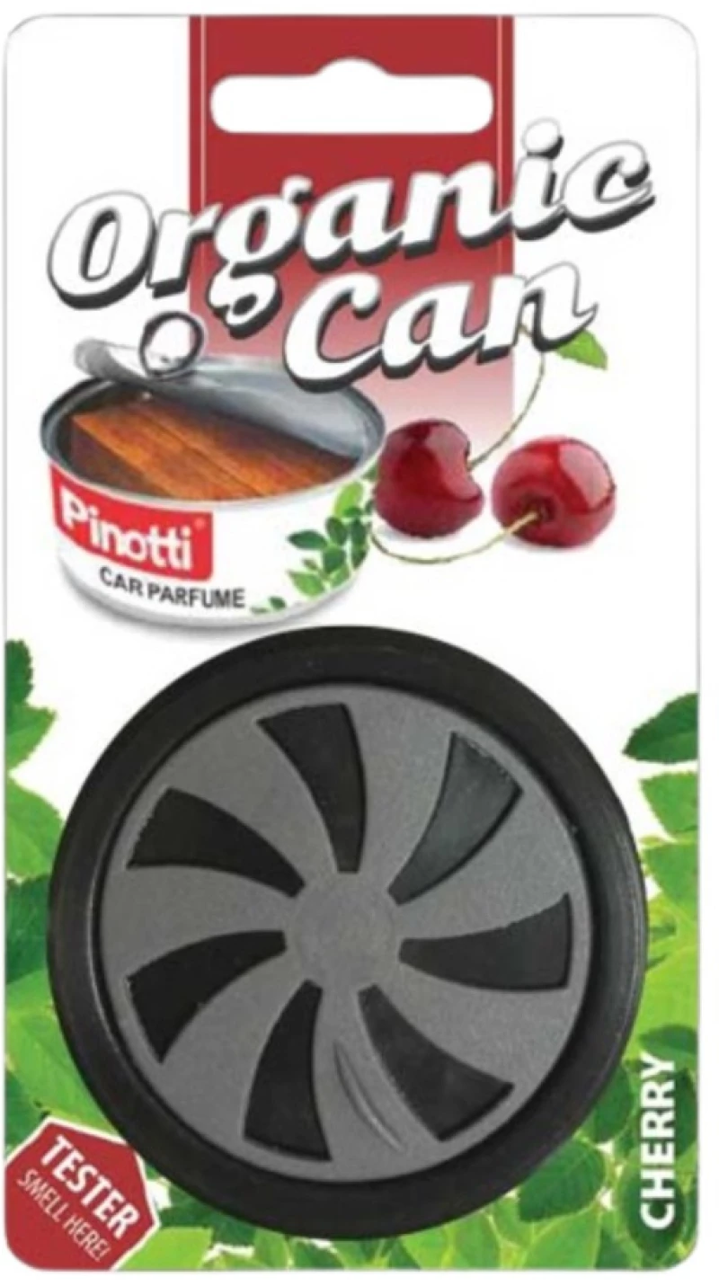 Organic Can Αρωματικό Αυτοκινήτου  Κονσέρβα Άρωμα  Κεράσι 1τμχ.