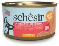 Schesir Adult Cat Grill Πατέ Σαρδέλας σε Σάλτσα Αστακού 70gr