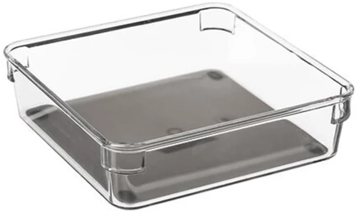 Θήκη οργάνωσης διάφανη 16x16x4,5cm