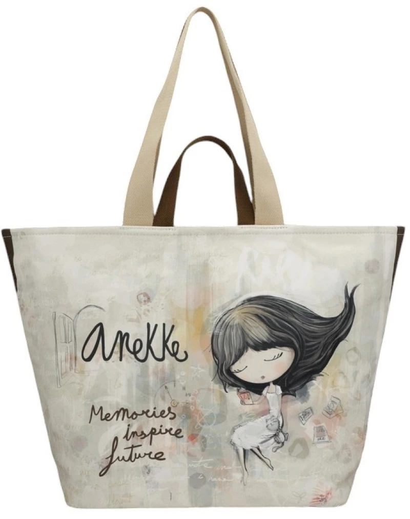 Τσάντα Θαλάσσης Anekke Memories 40494-212 Μπεζ Μπεζ