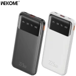 Power Bank WK 10000mAh 22,5W PDx1 & QC3.0x1 White WP-63