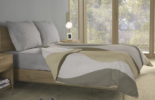 Σετ σεντόνια 4τμχ υπέρδιπλα 240x270-180x200+35 Βαμβακερά 100% εμπριμέ/μονόχρωμα 007443011Σ69Χ82