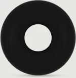 Ανοιχτή Πρωκτική Σφήνα No. 49 Sono Small Hollow Tunnel Butt Plug - Μαύρη