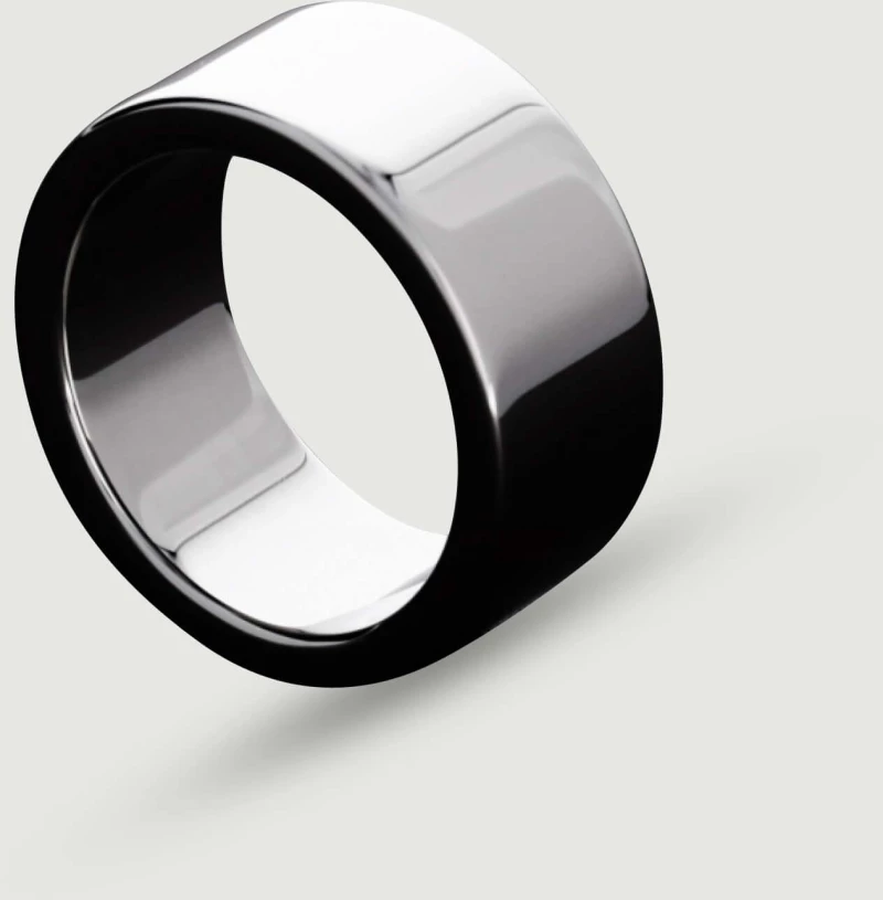 Πλακέ Μεταλλικό Δαχτυλίδι Heavy Gauge Metal Cock Ring 20x45mm - Ασημί