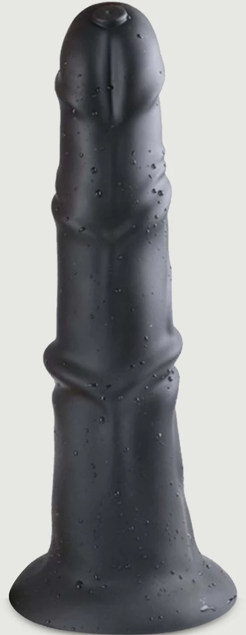 Dildo Αλόγου Σιλικόνης Horsy Medium Silicone Dildo - Μαύρο