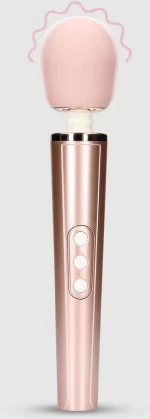 Συσκευή Μασάζ Loveline Powerful Silicone Head Massage Wand Vibrator - Ροζ
