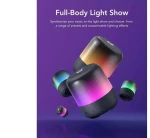 Anker® SoundCore Glow Mini Αδιάβροχο Ηχείο Bluetooth 8W με Διάρκεια Μπαταρίας έως 12 ώρες- Blue