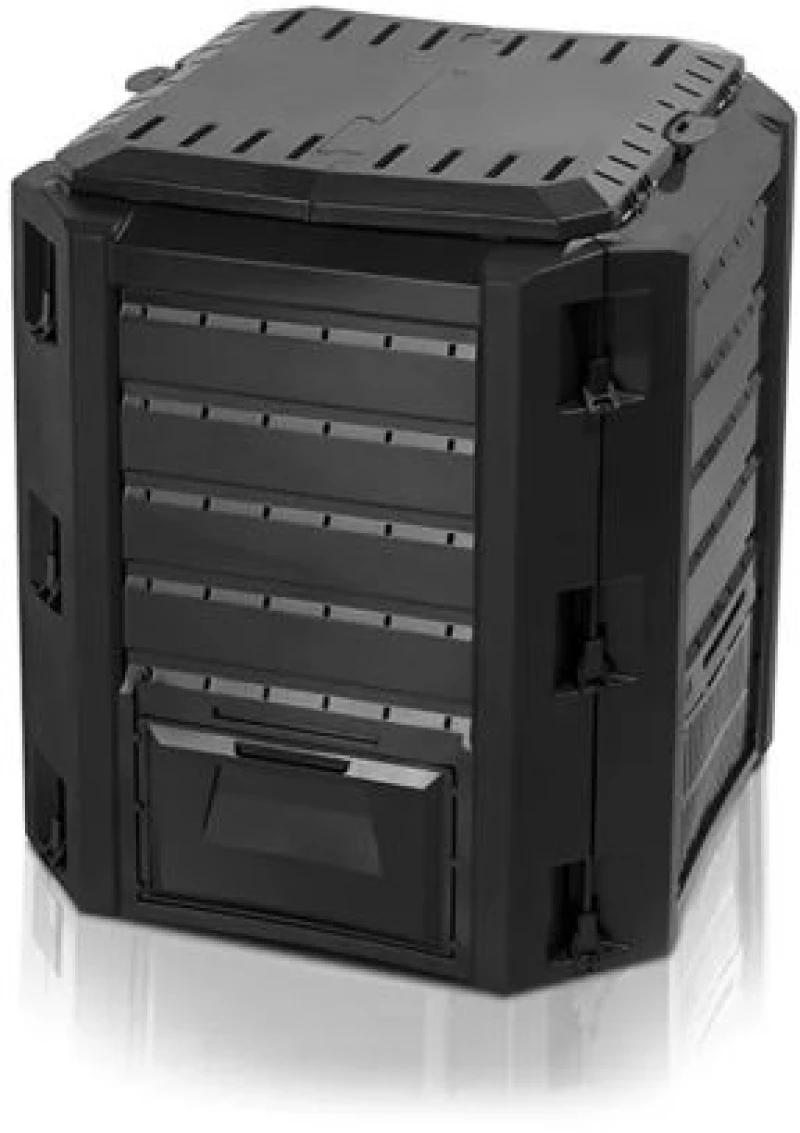 Κομποστοποιητής PROSPERPLAST IKL380C-S411 - 72x72x82Ycm Μαύρος 380lt