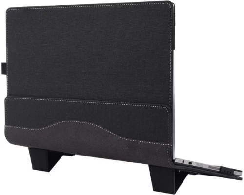 Για Samsung Galaxy Book 3 360 13.3 ιντσών Δερμάτινη θήκη προστασίας από πτώση φορητού υπολογιστή με βάση (μαύρο)