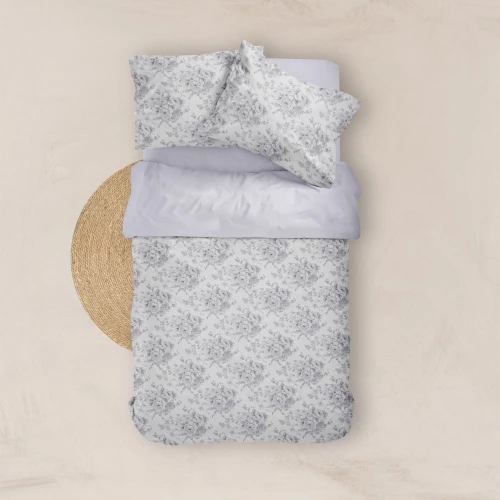 Σετ Σεντόνια Υπέρδιπλα (240x260) Beatrice Λιλά βαμβακερά Borea