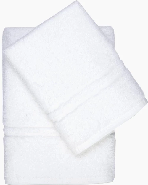 Πετσέτα Προσώπου (50x90) Μονόχρωμη Λευκή Borea