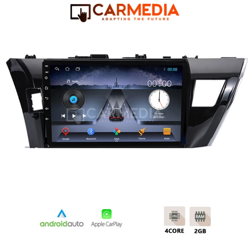 CARMEDIA CM210C-13 TABLET 10'' OEM TOYOTA COROLLA 2013-2016