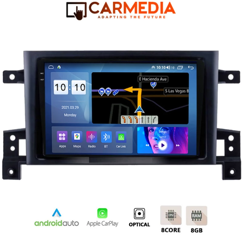 CARMEDIA CMDU4095-4 PRO PLUS TABLET 9.5'' OEM SUZUKI GRAND VITARA 2005-2015