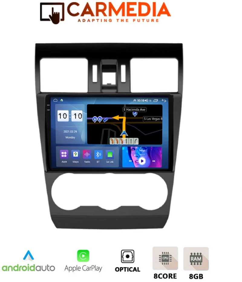 CARMEDIA CMDU8095-6 PRO PLUS TABLET 9.5'' OEM SUBARU FORESTER-IMPREZA XV 2013-2019
