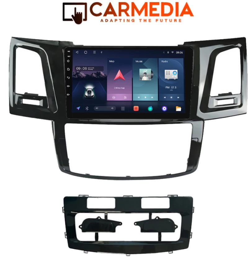 CARMEDIA CM2089-13 TABLET 9'' OEM TOYOTA HILUX 2005-2011 CLIMA
