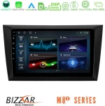 Bizzar M8² Series 8Core Android14 4+32GB  Vw Golf 6 Navigation Multimedia Tablet 9" Με Carplay & Android Auto
