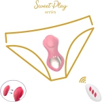 Δονητής Εσωρούχου με Τηλεκοντρόλ Erospace Sweet Play Ροζ