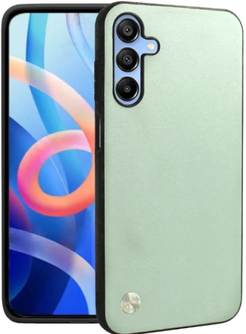 Θήκη Samsung Galaxy A14 Bodycell Vegan Cover Σκληρή - Light Green (5206015076510)