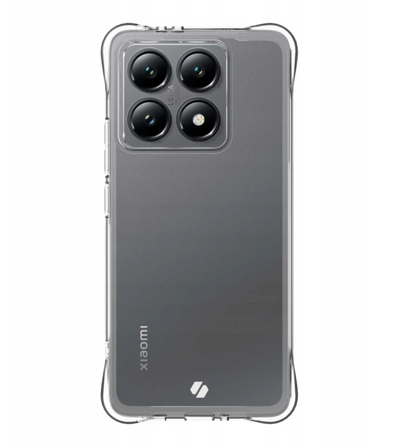 Θήκη Xiaomi 14T Spacecase Anti-Shock Διάφανη Σιλικόνης 1mm - Clear (5905719112981)