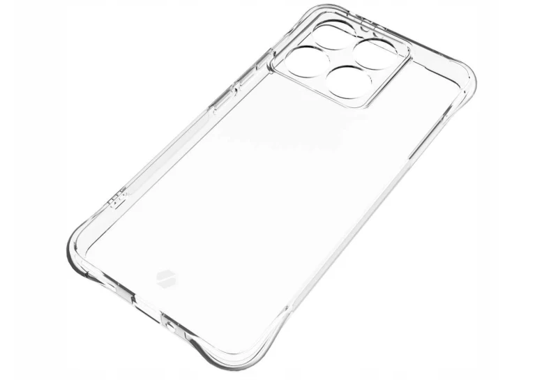 Θήκη Xiaomi 14T Spacecase Anti-Shock Διάφανη Σιλικόνης 1mm - Clear (5905719112981)