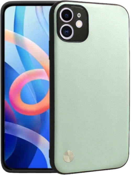 Θήκη iPhone 11 Bodycell Vegan Cover Σκληρή - Light Green (5206015075391)