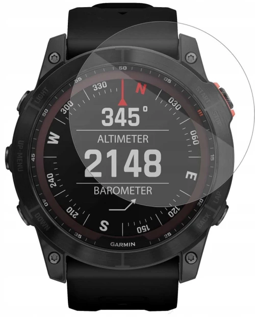 Tempered Glass Garmin Fenix 8 51mm Spacecase Smartwatch Glass 2.5D Αντιχαρακτικό Γυαλί Προστασίας Οθόνης - Clear (5905719113995)