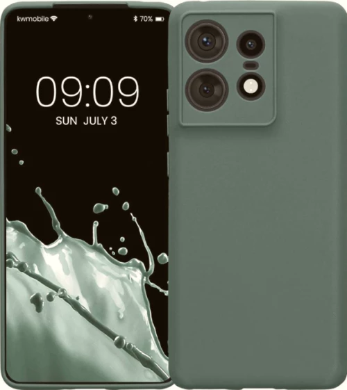 Θήκη Motorola Edge 50 Pro KWmobile TPU Case Σιλικόνης - Blue Green (KWM000022SO003C)