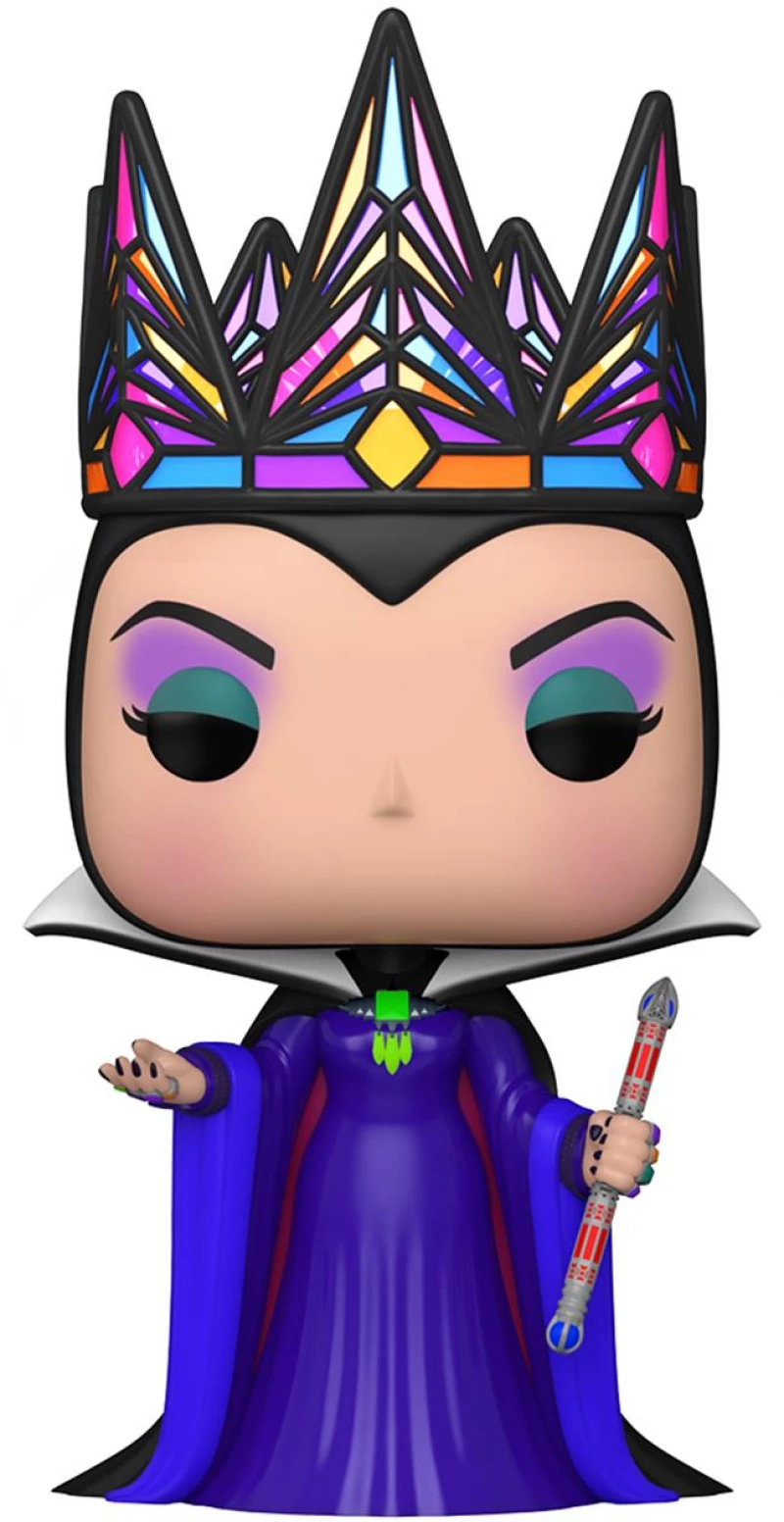 Funko Pop! Disney: Snow White (Live Action) - Evil Queen (Black &Amp; Purlpe) #1422 Vinyl Figure