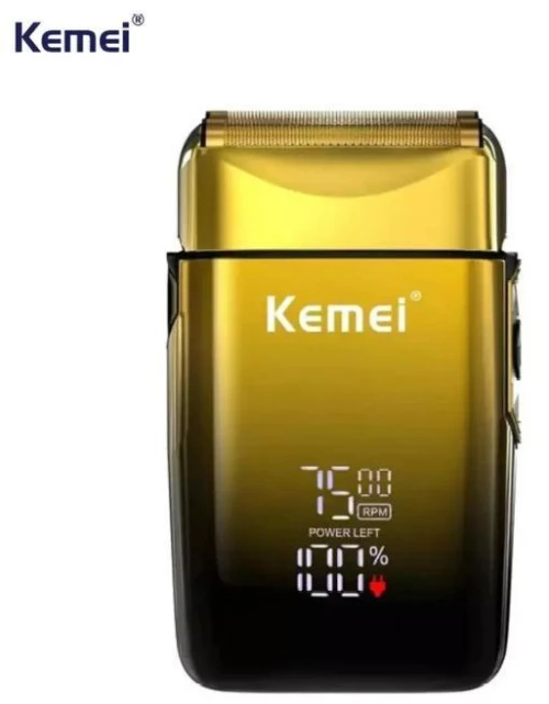 Kemei Επαναφορτιζόμενη ξυριστική Μηχανή Προσώπου KM-TX10