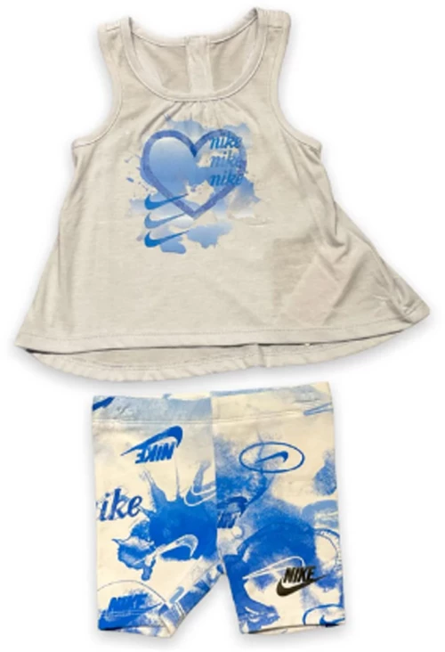 NIKE NIKE TANK & BIKE SHORT SET 36J591-G7H