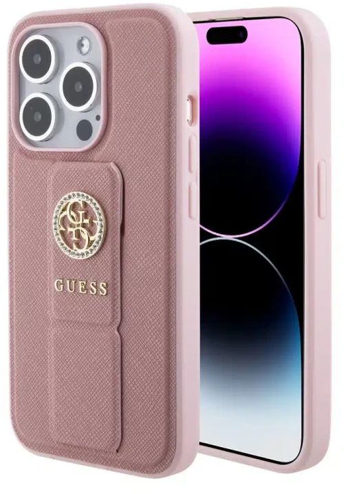 Guess iPhone 15 Pro Back cover case - Pattern (GUHCP15LPGSSADP)