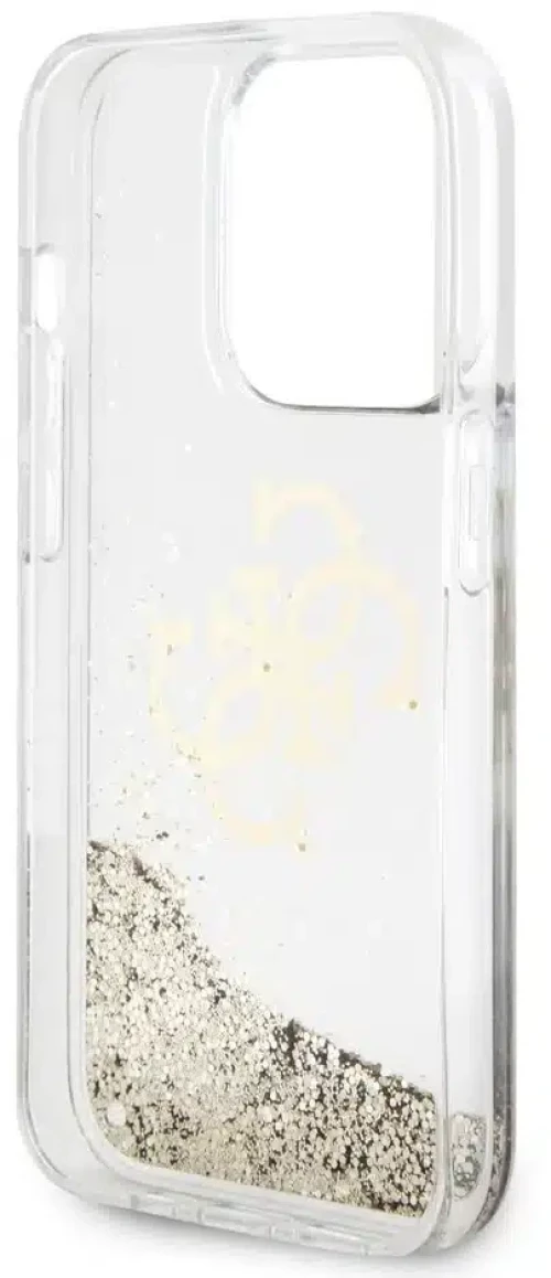 Guess iPhone 15 Pro Back cover case - Gold (GUHCP15LLG4GGO)