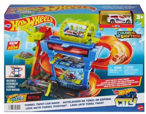 Hot Wheels Tunnel Twist Πλυντήριο
