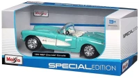 Maisto Special Edition 1957 Chevrolet Corvette - Turquoise 1:24 48/31275