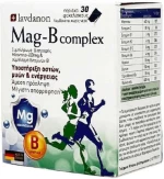 LAVDANON Mag - B Complex Μαγνήσιο 400 mg & Σύμπλεγμα Βιταμινών Β 30 Φακελάκια