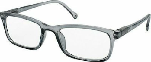 EYELEAD Γυαλιά Πρεσβυωπίας - Διαβάσματος Με Κοκάλινο Σκελετό Διάφανο Γκρι E181 +2.25