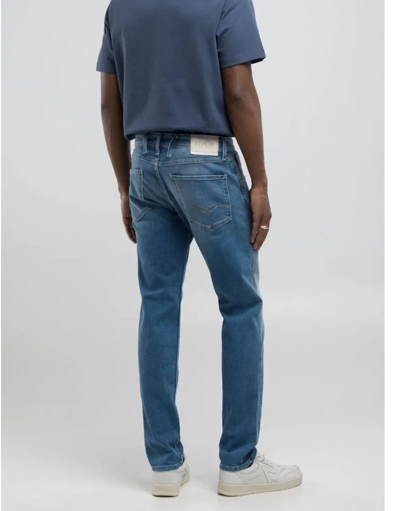 Replay Man Anbass Slim Fit Blue Jeans