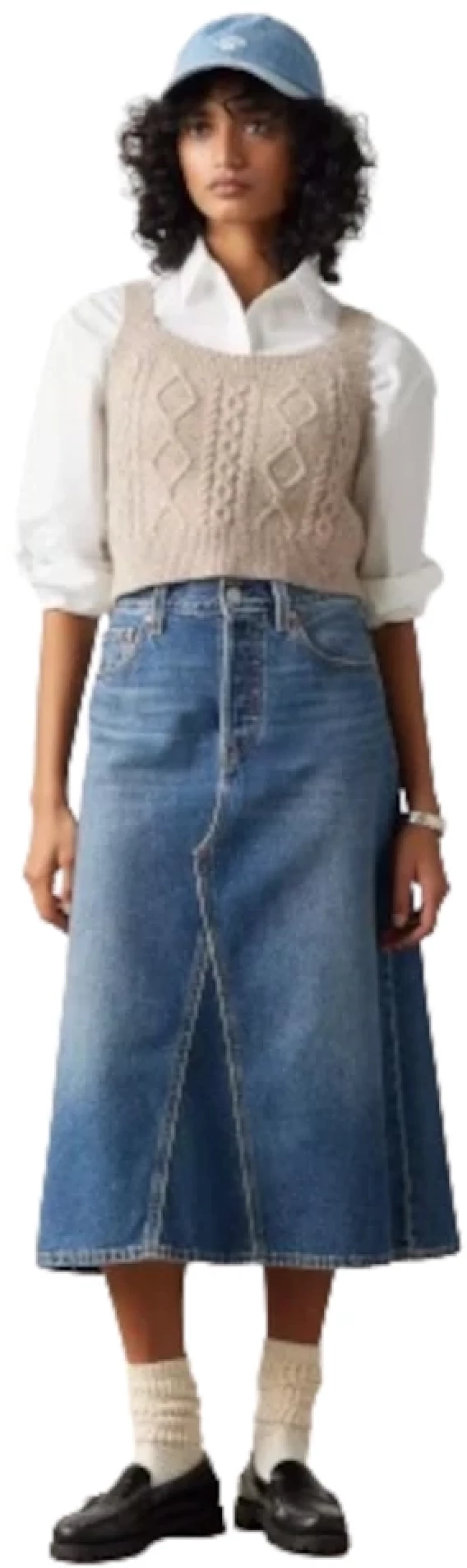 Levi’s® Woman High Rise A-Line Decon Skirt