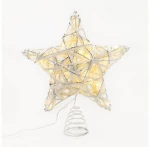Διακοσμητικό Επιτραπέζιο LED 0,6W 3xAA IP20 3000K  Aca X11201125 Ασημί