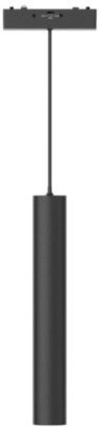 Μαγνητικό Κρεμαστό Φωτιστικό Ράγας Ultra Thin LED 6W 3CCT Κύλινδρος Φ3cm InLight TMU0210-Black Μαύρο