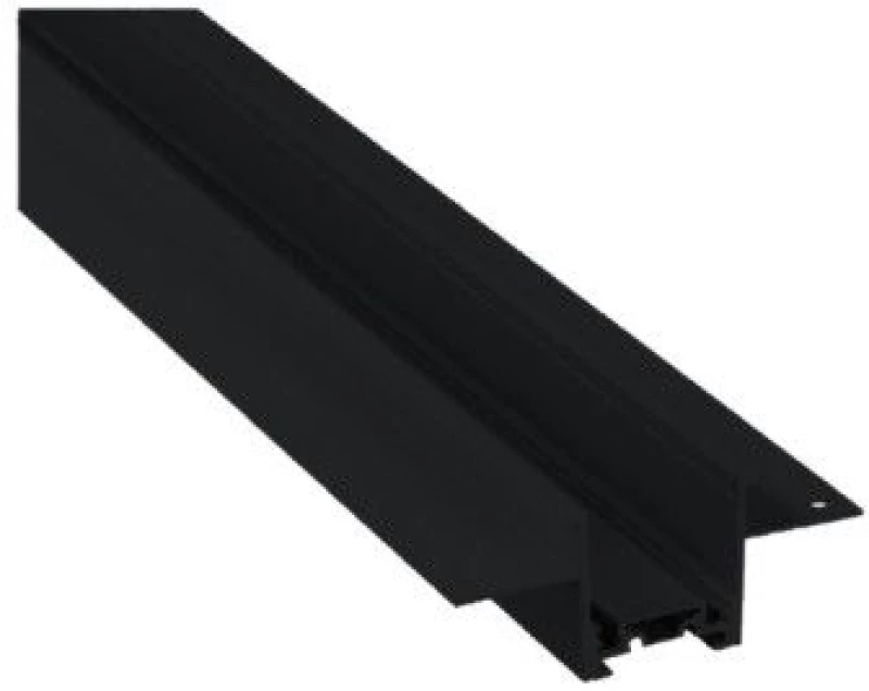 Μαγνητική Χωνευτή Ράγα 200cm Ultra Thin InLight TRU0012-Black Μαύρο